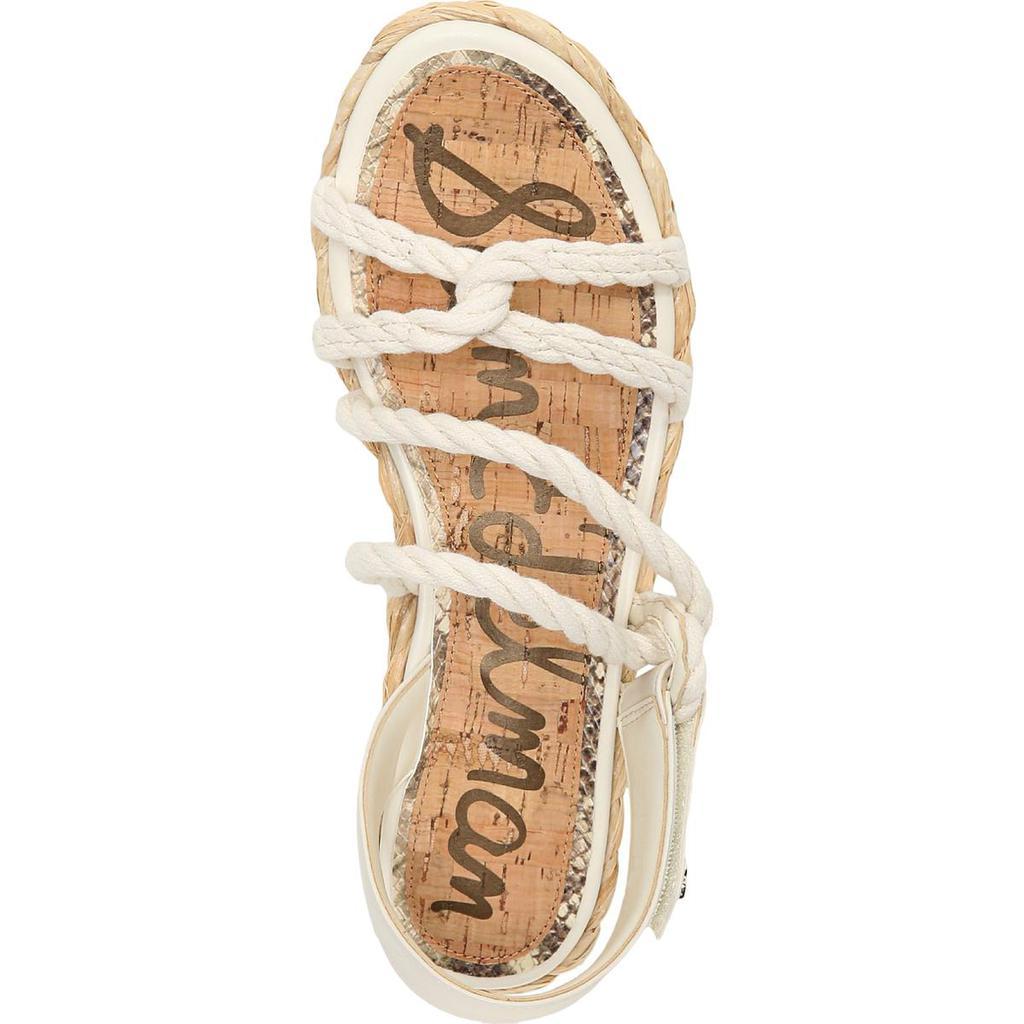 商品Sam Edelman|Sam Edelman Womens Cristan Leather Rope Heel Sandals,价格¥466,第7张图片详细描述