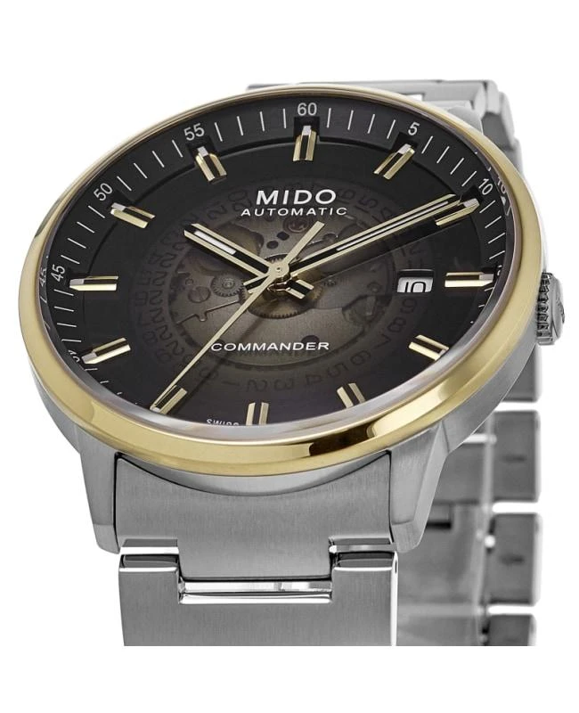 商品MIDO|Mido Commander Gradient Black Dial Stainless Steel Men's Watch M021.407.21.411.00,价格¥5875,第2张图片详细描述