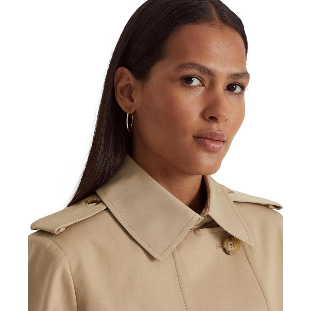 商品Ralph Lauren|Women's Double-Breasted Trench Coat, Created for Macy's,价格¥673,第5张图片详细描述
