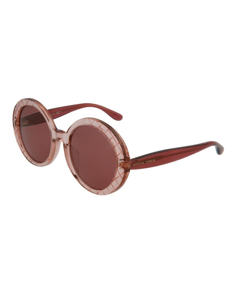 商品Bottega Veneta|Round-Frame Acetate Sunglasses,价格¥798,第4张图片详细描述