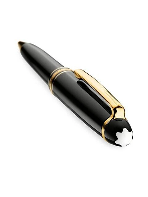 商品MontBlanc|Meisterstuck Gold-Coated Classique Ballpoint Pen,价格¥3447,第2张图片详细描述