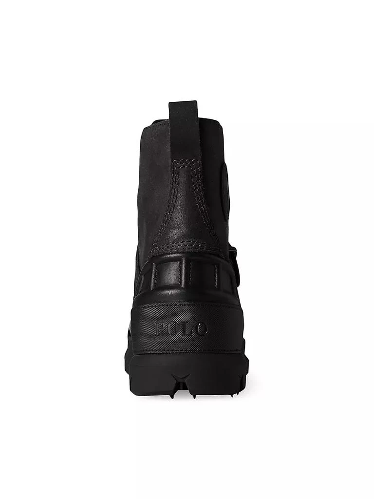 商品Ralph Lauren|Oslo High Waterproof Leather-Suede Boots,价格¥932,第3张图片详细描述