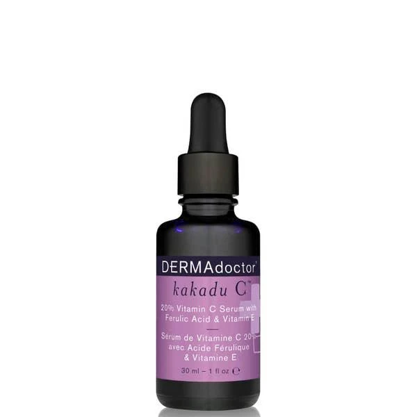 商品DERMAdoctor|DERMAdoctor Kakadu C 20% Vitamin C Serum with Ferulic Acid and Vitamin E,价格¥789,第1张图片