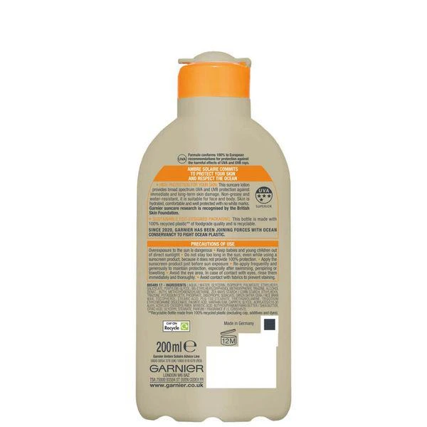 商品Garnier|Garnier Ambre Solaire Eco Designed Protection SPF30 Lotion 200ml,价格¥79,第2张图片详细描述