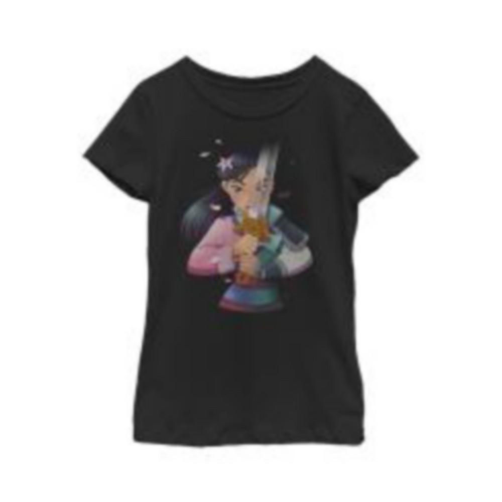 Girl's Mulan Anime Reflection  Child T-Shirt商品第1张图片规格展示