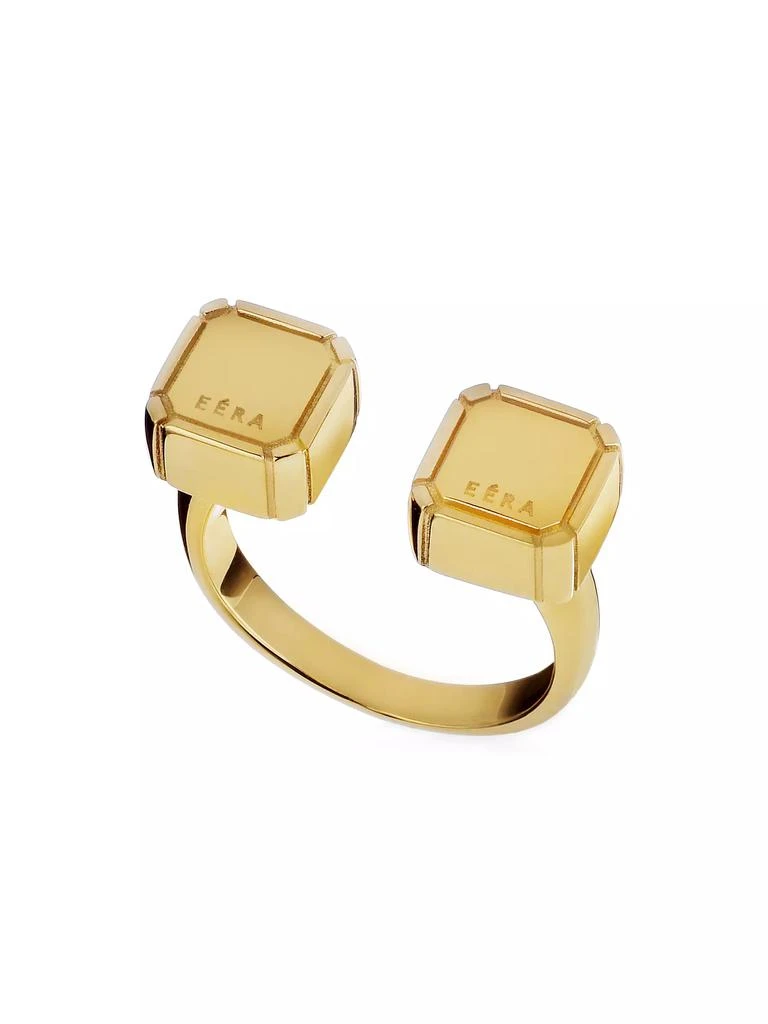 商品EÉRA|Piercing 18K Yellow Gold Cuff Ring,价格¥16309,第1张图片