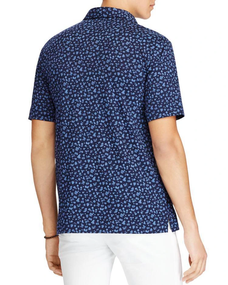 商品Ralph Lauren|Floral Classic Fit Soft-Touch Short Sleeve Polo Shirt,价格¥373,第2张图片详细描述