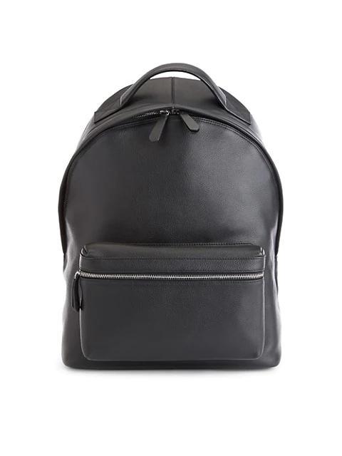 商品ROYCE New York|Pebbled Leather Laptop Backpack,价格¥3293,第1张图片