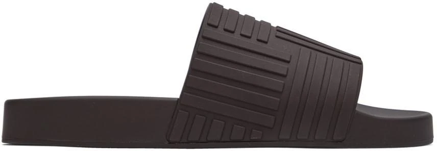 商品Bottega Veneta|Brown Slider Sandals,价格¥3917,第1张图片