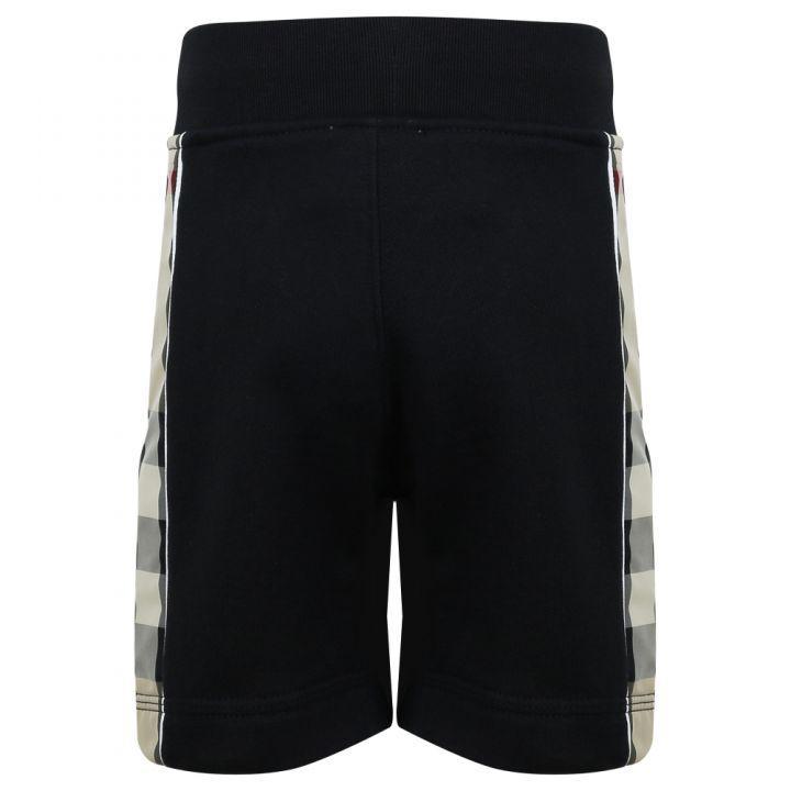 商品Burberry|Black Graham Baby Shorts,价格¥836,第6张图片详细描述
