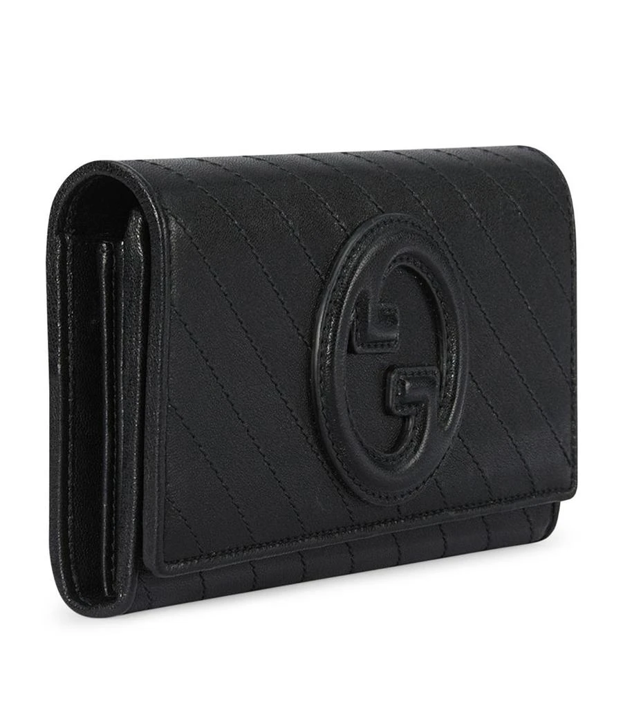 商品Gucci|Leather Blondie Continental Wallet,价格¥6266,第2张图片详细描述