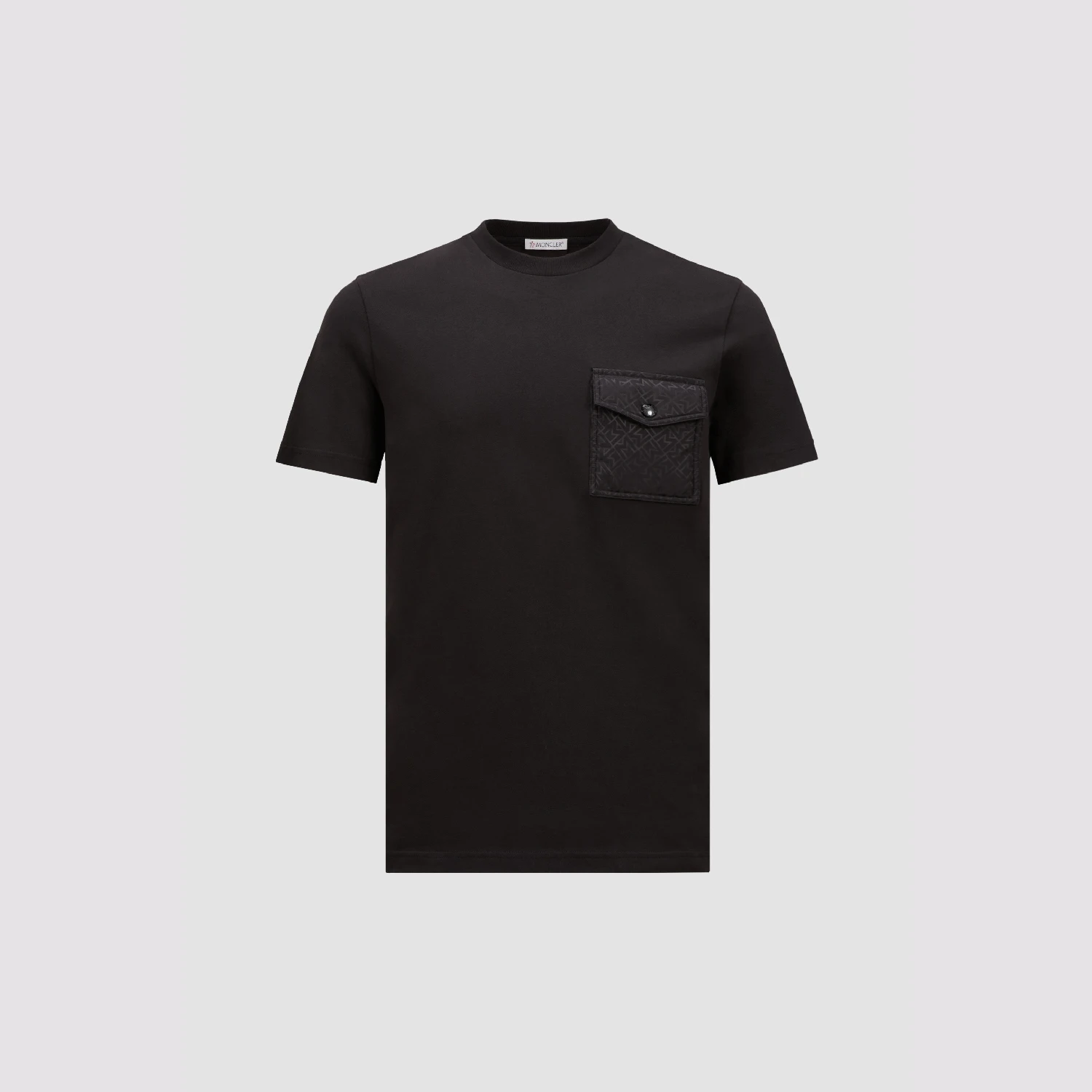 商品Moncler|【预售】 MONCLER盟可睐 25春夏 男士 短袖T恤 Monogram Cotton T-Shirt With Pocket K10918C0002389AKK999,价格¥3512,第1张图片