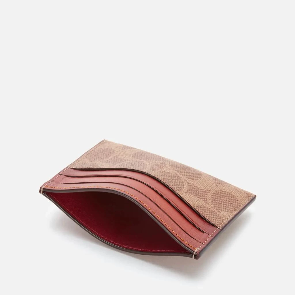商品Coach|拼色Signature 老花卡包,价格¥400,第3张图片详细描述