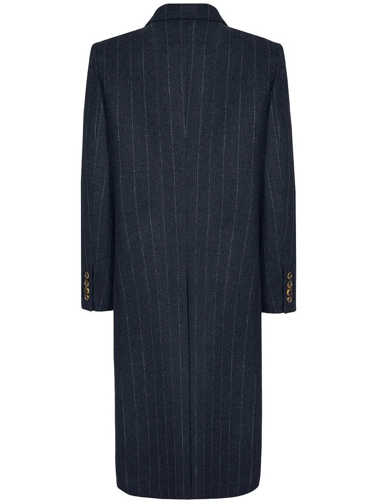 商品BLAZÉ MILANO|Ferien Pinstriped Wool & Cashmere Coat,价格¥10984,第3张图片详细描述