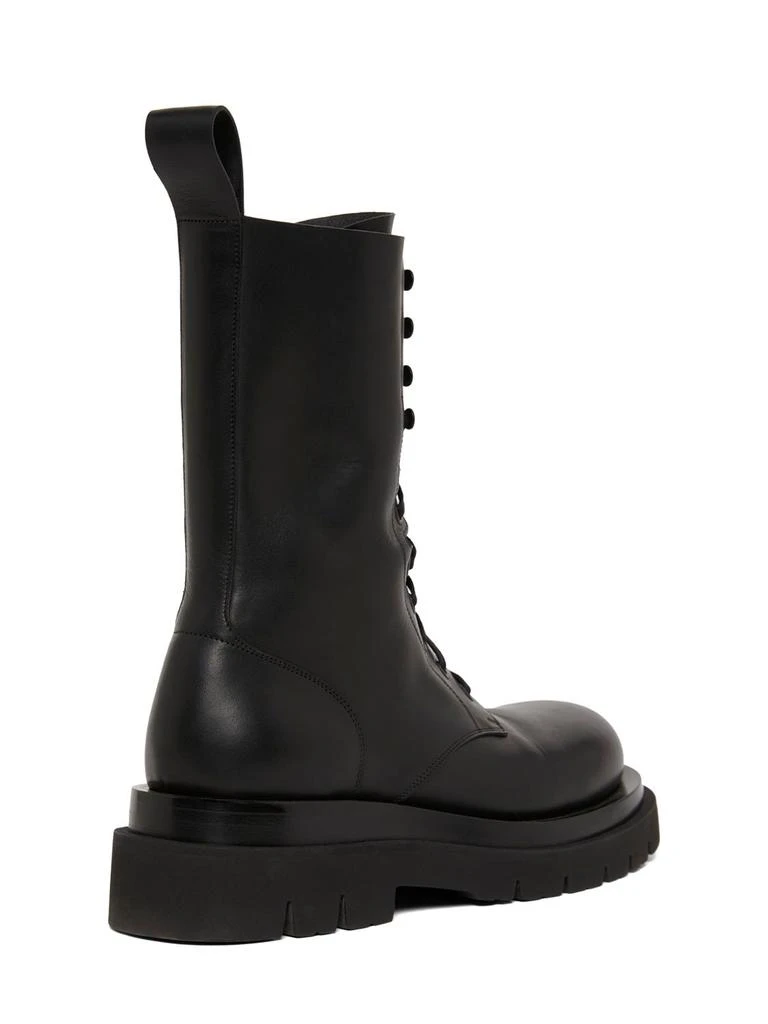 商品Bottega Veneta|40mm Lug Leather Combat Boots,价格¥12767,第3张图片详细描述