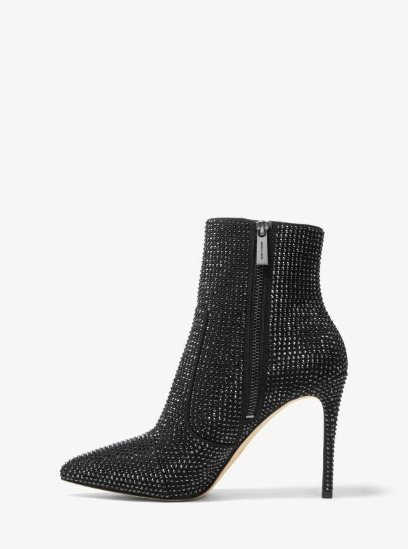 商品Michael Kors|Rue Crystal Embellished Faux Suede Boot,价格¥564,第3张图片详细描述