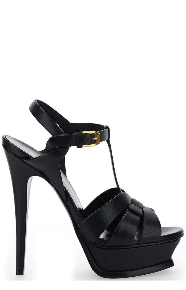 商品Yves Saint Laurent|Saint Laurent Tribute Platform Sandals,价格¥3748,第1张图片