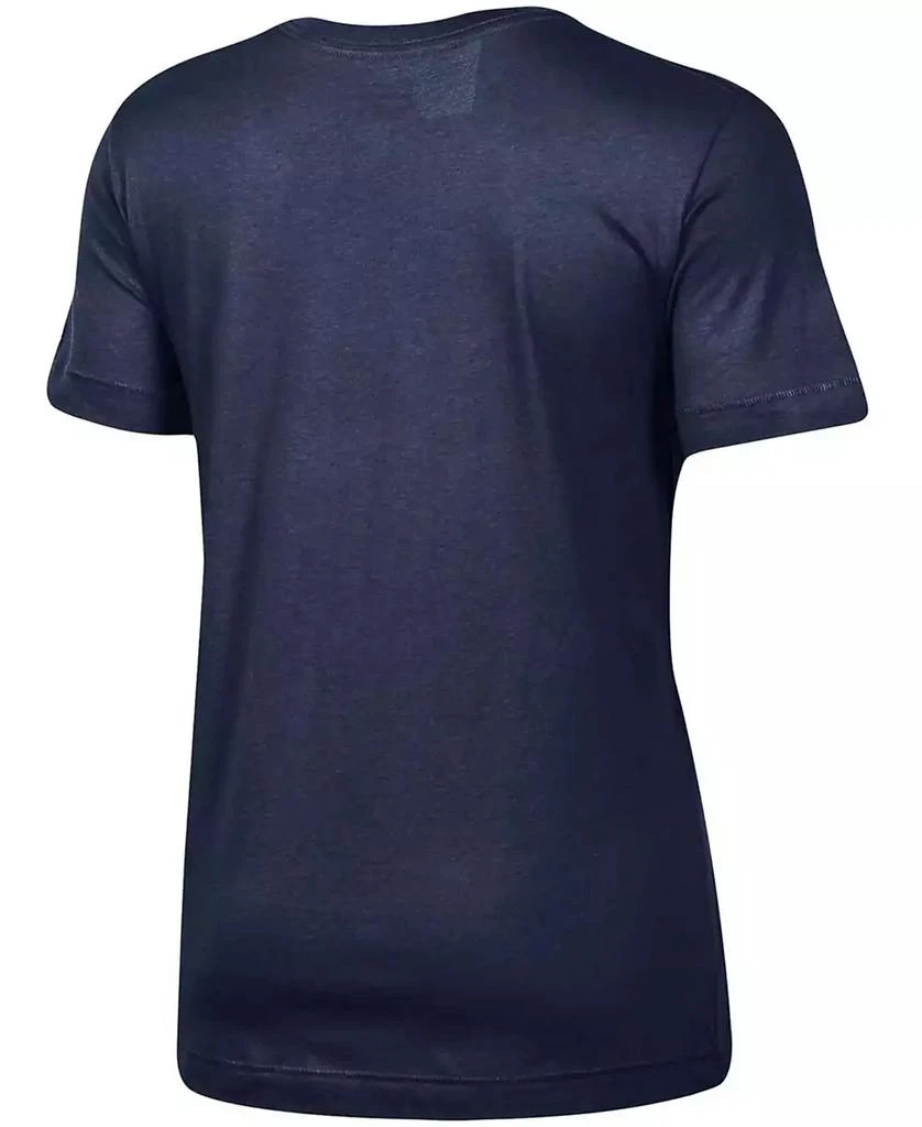 商品CHAMPION|Women's Navy Gonzaga Bulldogs University Arch Logo V-Neck T-shirt,价格¥187,第3张图片详细描述