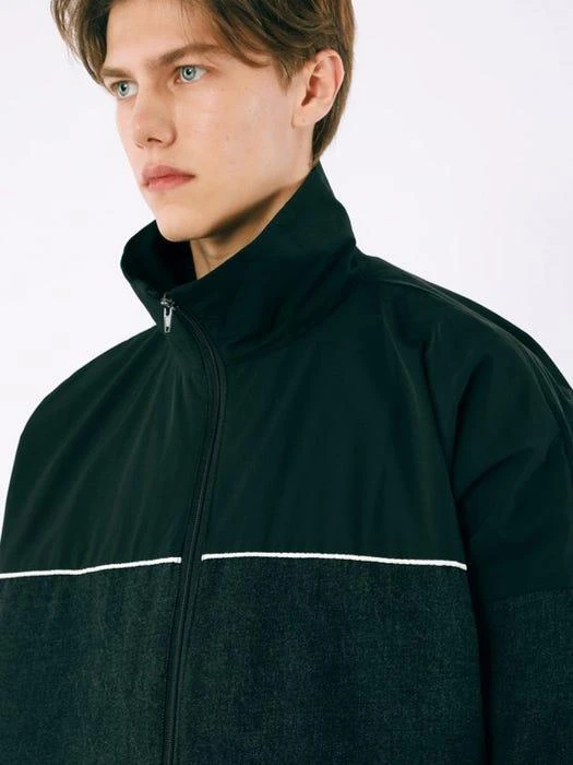商品ESN|Denim Utility Jacket [Black],价格¥970,第3张图片详细描述