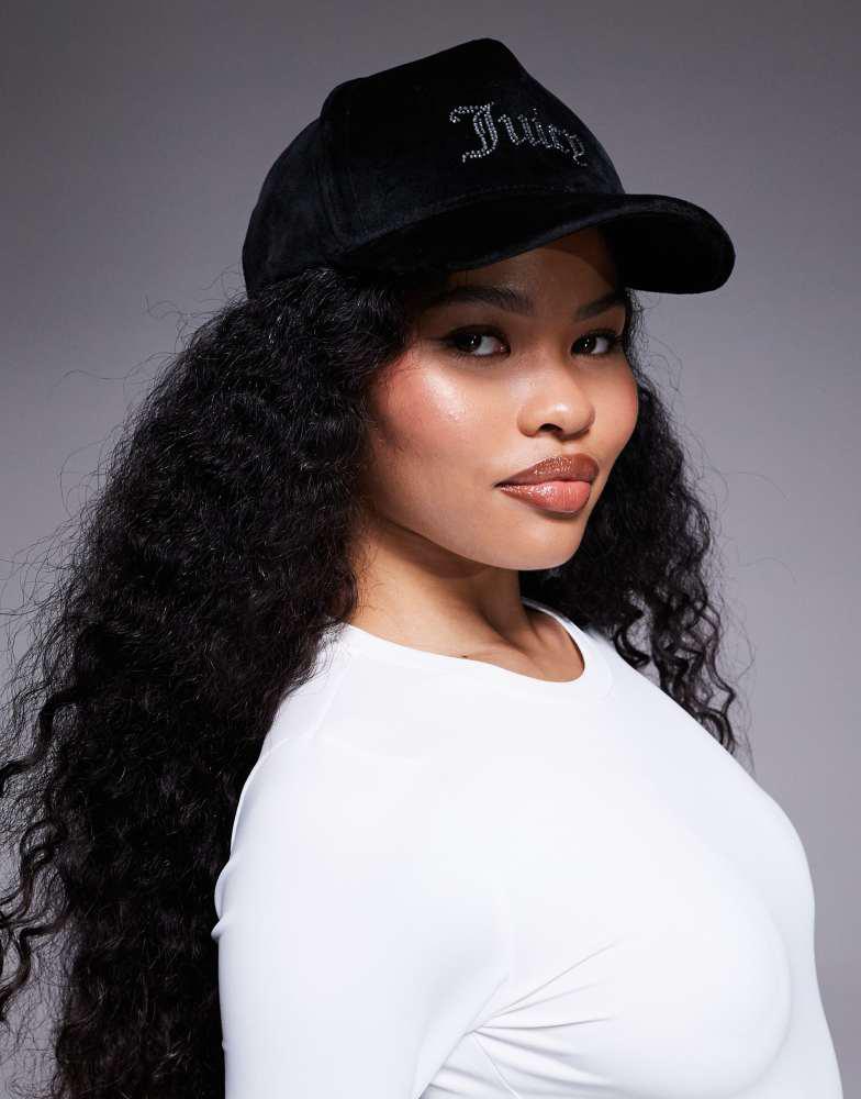 Juicy Couture Juicy couture logo cap in black - Hats  display picture 2