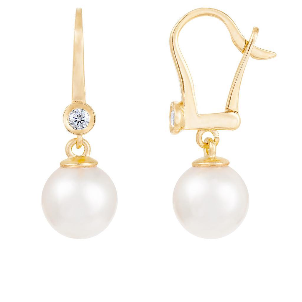 商品Splendid Pearls|7-8mm Pearl Drop Earrings,价格¥3503,第5张图片详细描述