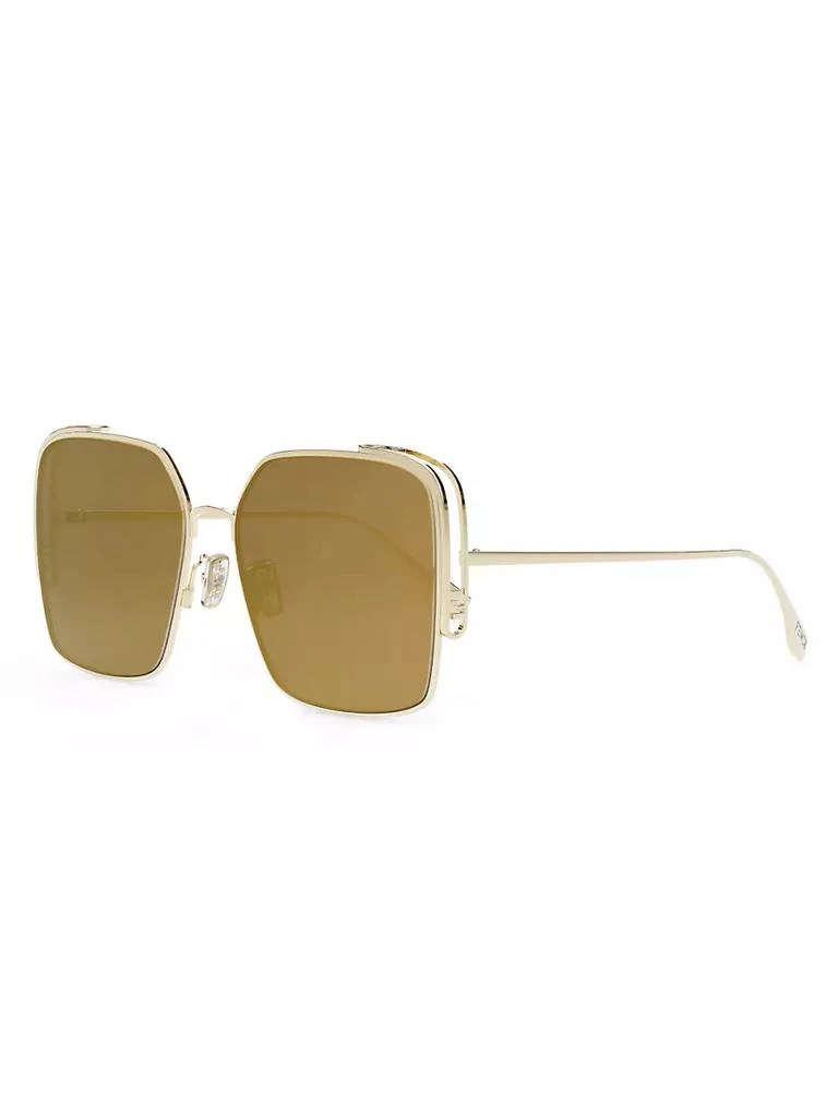 商品Fendi|O'Lock 59MM Square Sunglasses,价格¥3562,第2张图片详细描述