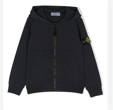 商品Stone Island|Stone Island 男童卫衣 781660740V0020 蓝色,价格¥958,第1张图片