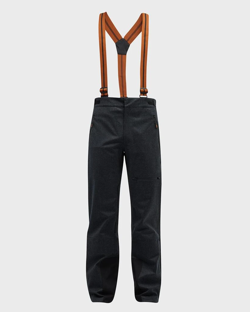 商品Zegna|Men's Techmerino™ 3-Layer Ski Trousers w/ Suspenders,价格¥6309,第2张图片详细描述