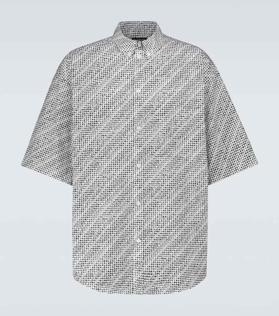 商品Balenciaga|Archive Letters短袖衬衫,价格¥6781,第1张图片