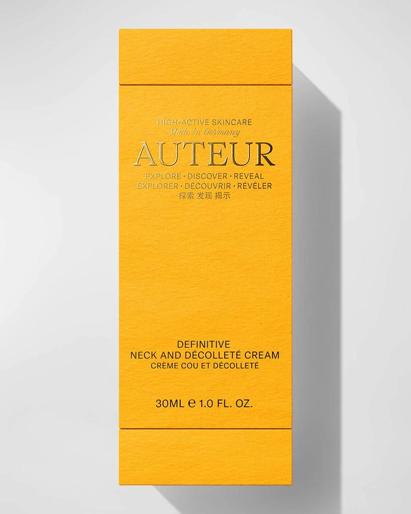 商品AUTEUR|Definitive Neck and Decollete Cream, 1 oz.,价格¥2625,第3张图片详细描述