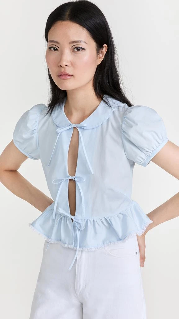 商品Sandy Liang|Sandy Liang Elise Top,价格¥1369,第2张图片详细描述