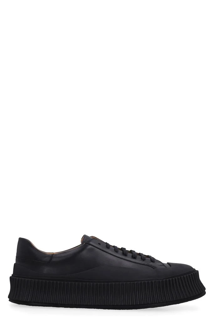 商品Jil Sander|Jil Sander Leather Low-top Sneakers,价格¥3169,第1张图片