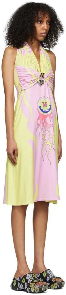 商品CHOPOVA LOWENA|SSENSE Exclusive Pink Sandy Midi Dress,价格¥1671,第2张图片详细描述