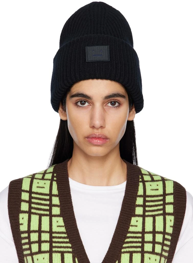 商品Acne Studios|Black Patch Beanie,价格¥966,第1张图片