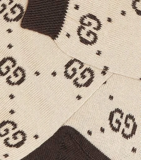 商品Gucci|GG cotton-blend socks,价格¥802,第2张图片详细描述