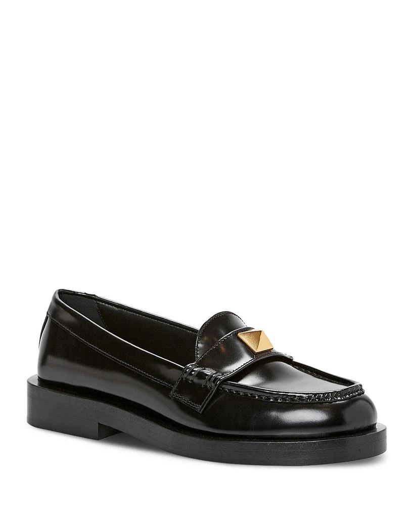 商品Valentino|Women's Roman Stud Moc Toe Loafers,价格¥7191,第1张图片