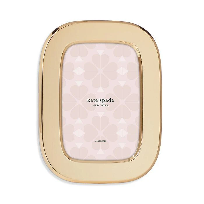 商品Kate Spade|South Street Gold Oval Frame, 4" x 6",价格¥376,第1张图片详细描述