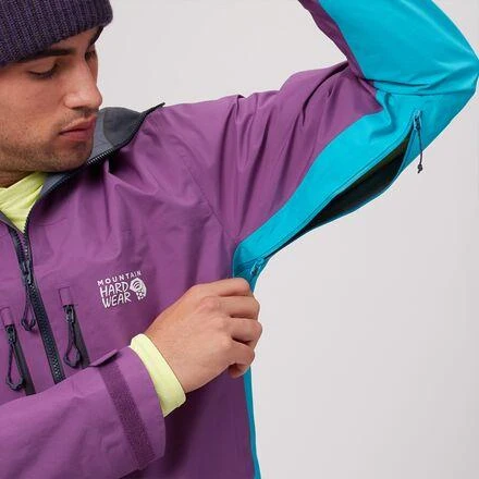 商品Mountain Hardwear|Exposure 2 GTX PRO Jacket - Men's,价格¥3595,第4张图片详细描述