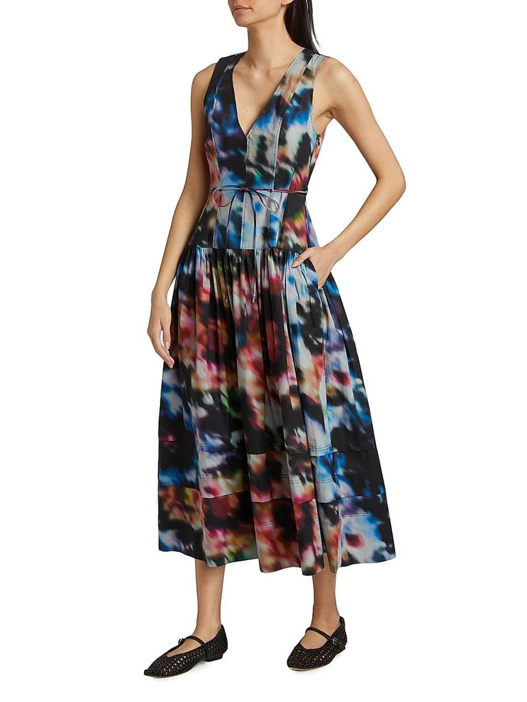 商品Ulla Johnson|Kiran Blossom Batik Poplin Dress,价格¥1097,第2张图片详细描述