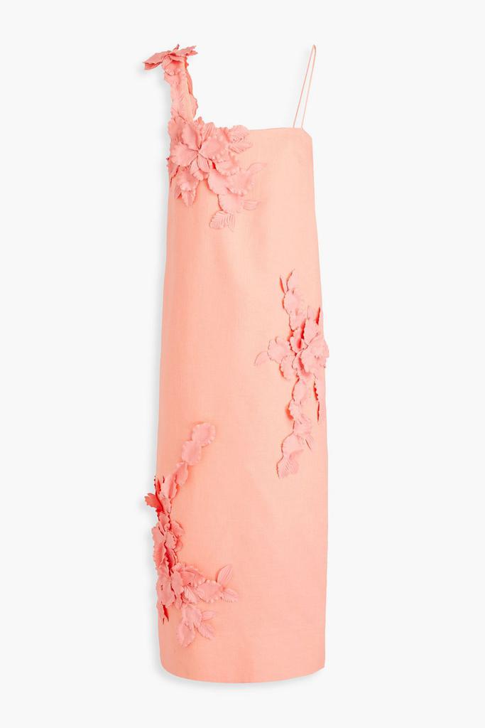 パーティードレス ZIMMERMANN 'floral print linen midi dress with 9143DF241 Zimmermann Floral Print Belted Linen Midi Dress | Nordstrom