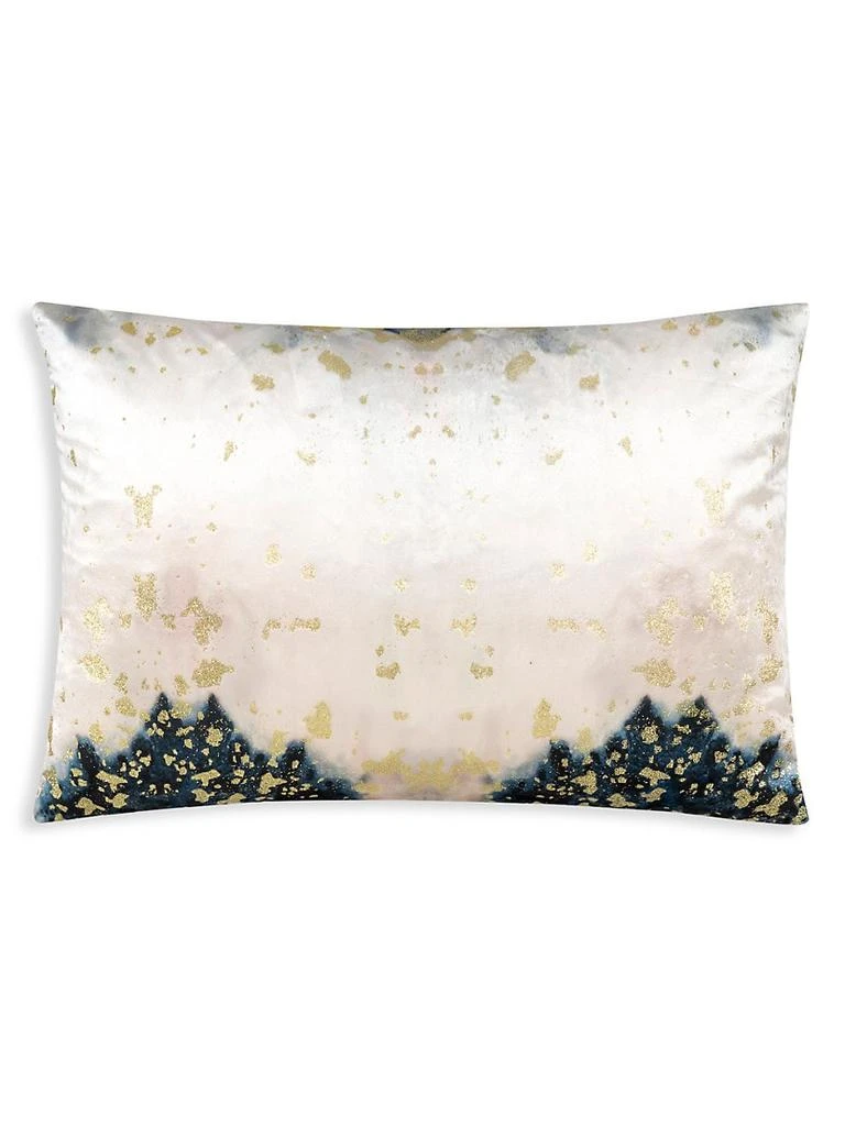 商品Callisto Home|Arles Digital Print Velvet Down Pillow,价格¥661,第1张图片