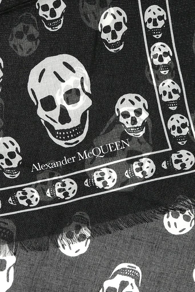 商品Alexander McQueen|Printed modal blend foulard,价格¥2904,第1张图片