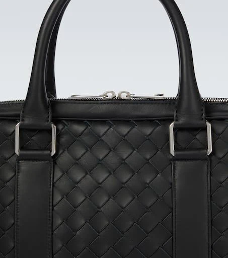Intrecciato leather briefcase 商品