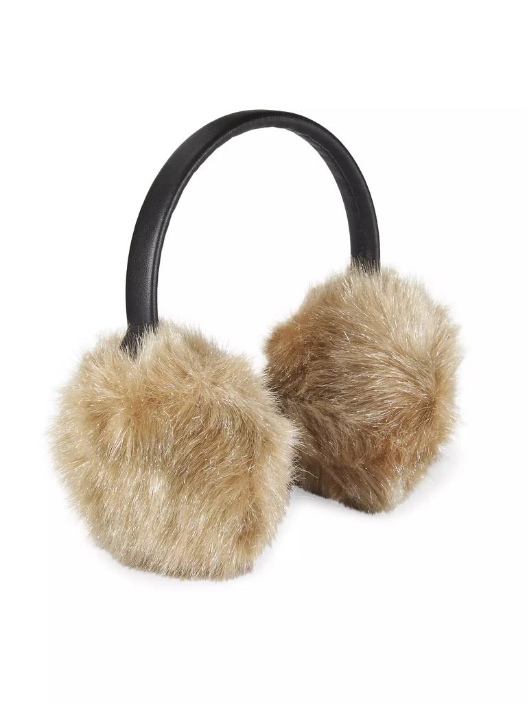 商品Apparis|Esme Tinsel Faux Fur Earmuffs,价格¥517,第1张图片