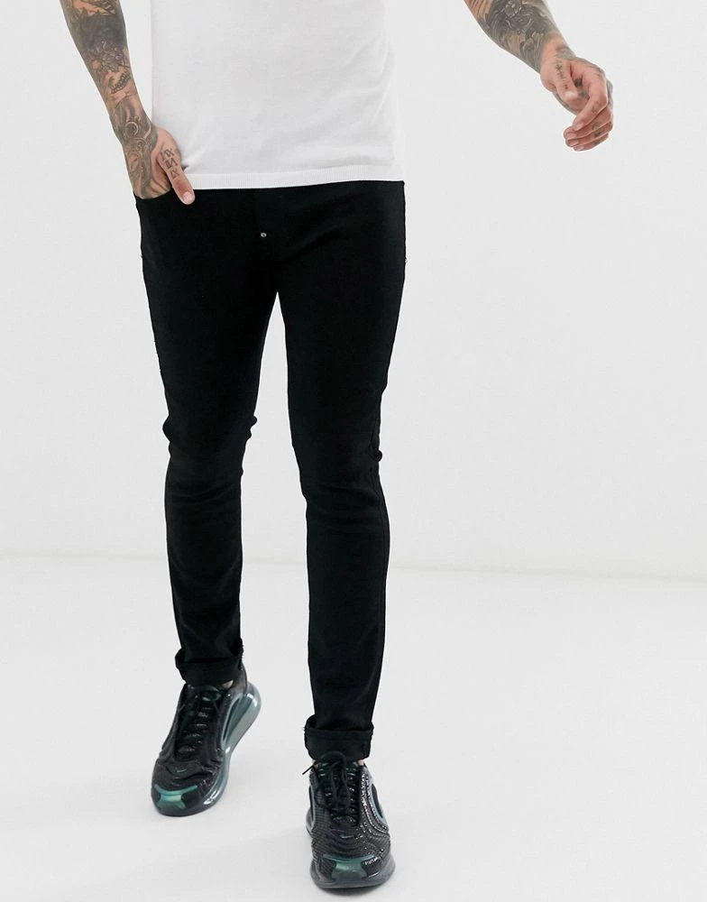 商品G-Star|G-Star skinny fit jeans in black,价格¥536,第1张图片