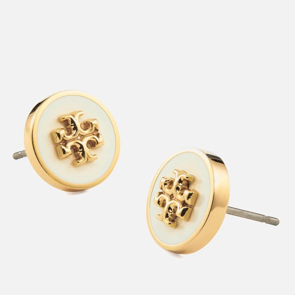 商品Tory Burch|Tory Burch Kira Enamel Circle-Stud Earrings,价格¥697,第2张图片详细描述