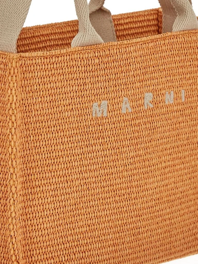 商品Marni|Raffia Effect Small Tote Bag,价格¥3714,第4张图片详细描述