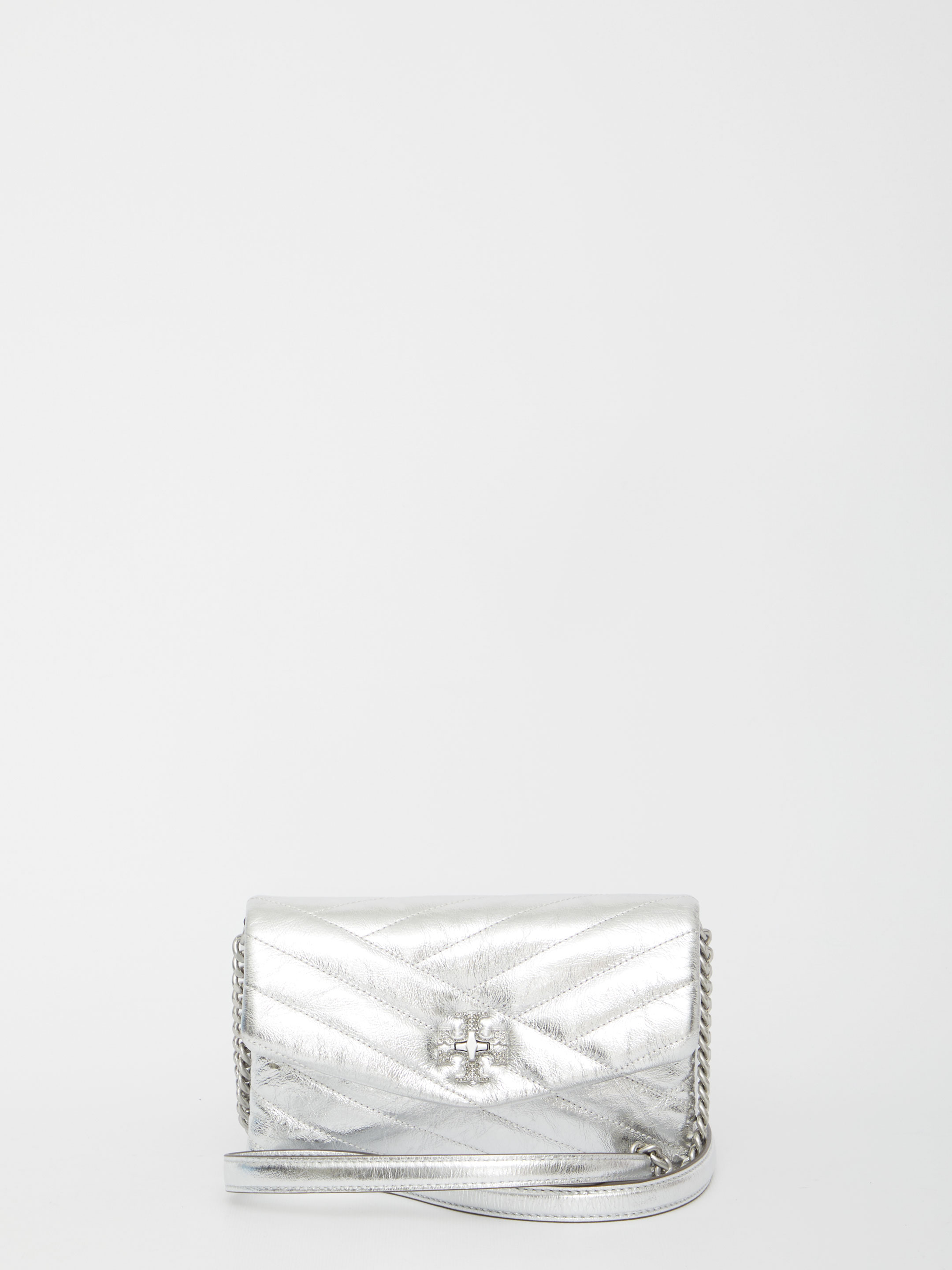 Tory Burch 女士单肩包 142810040 银色商品第1张图片规格展示