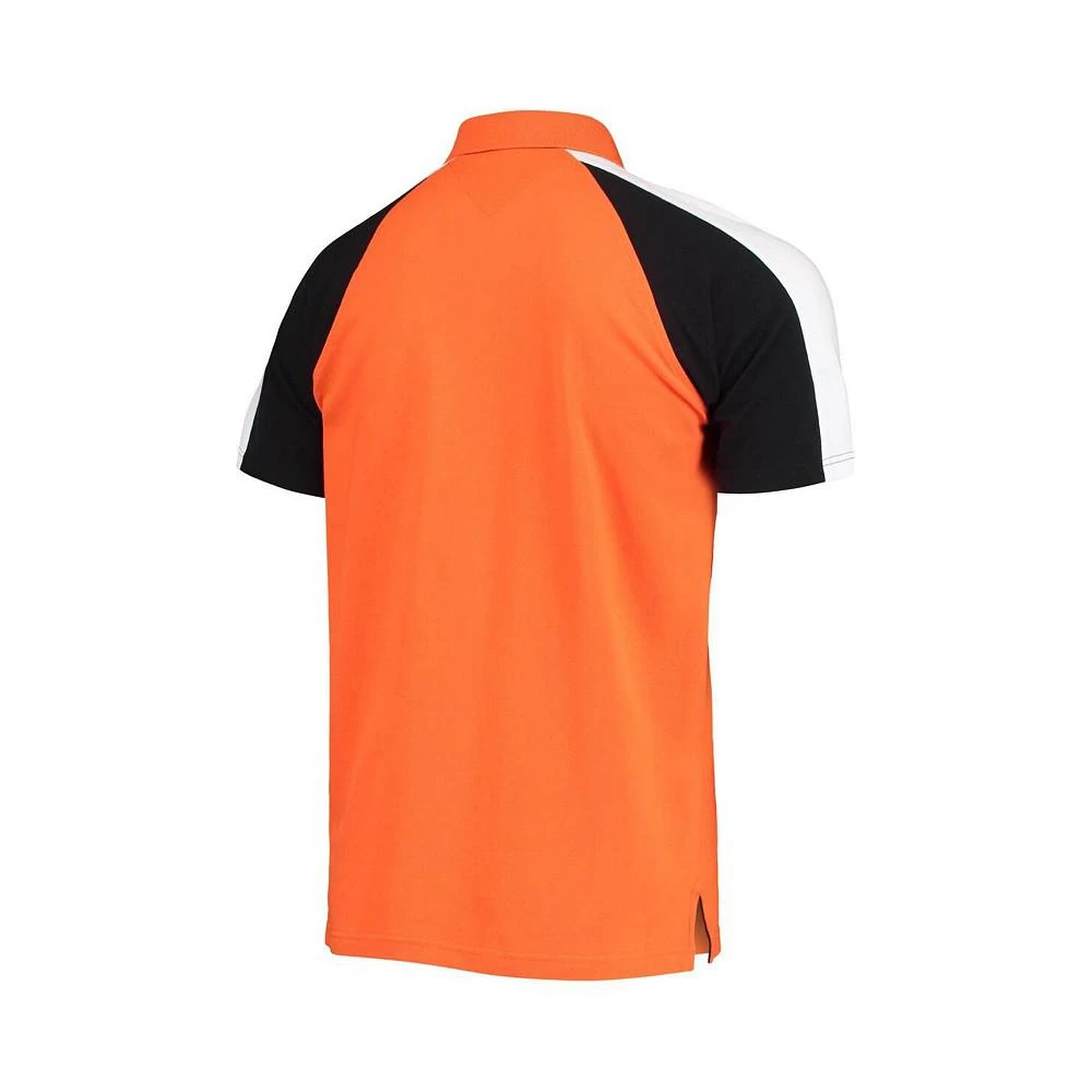 商品Tommy Hilfiger|Men's Orange, White Denver Broncos Holden Raglan Polo Shirt,价格¥525,第3张图片详细描述
