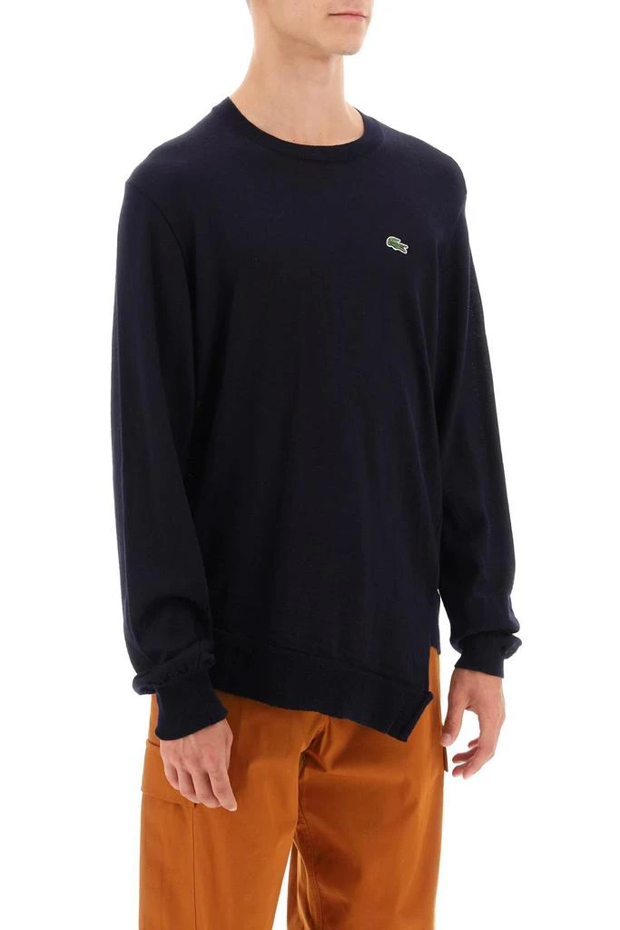 商品Comme des Garcons|x lacoste bias-cut sweater,价格¥813,第2张图片详细描述